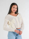 Victoria Cardigan in White