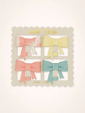 Bow Straw Toppers