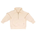 Pink Quarter Zip with Gold Zipper (pictured above is white, we have the pink)