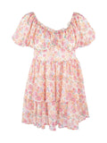 “Lily” Tiered Mini Dress