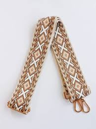 Cream Bag Strap