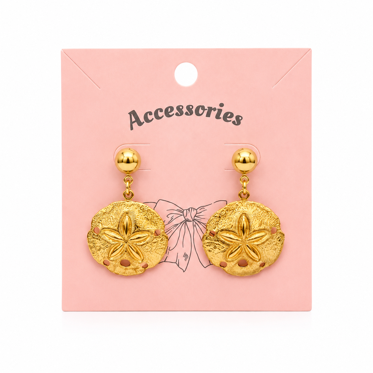 Sand Dollar Earrings