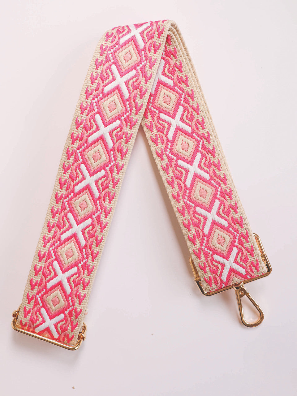 Pink Western Bag Strap