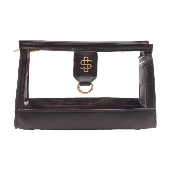 Black Clear Crossbody, Strap included!