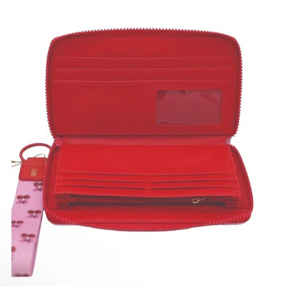 Cherry Wristlet Wallet